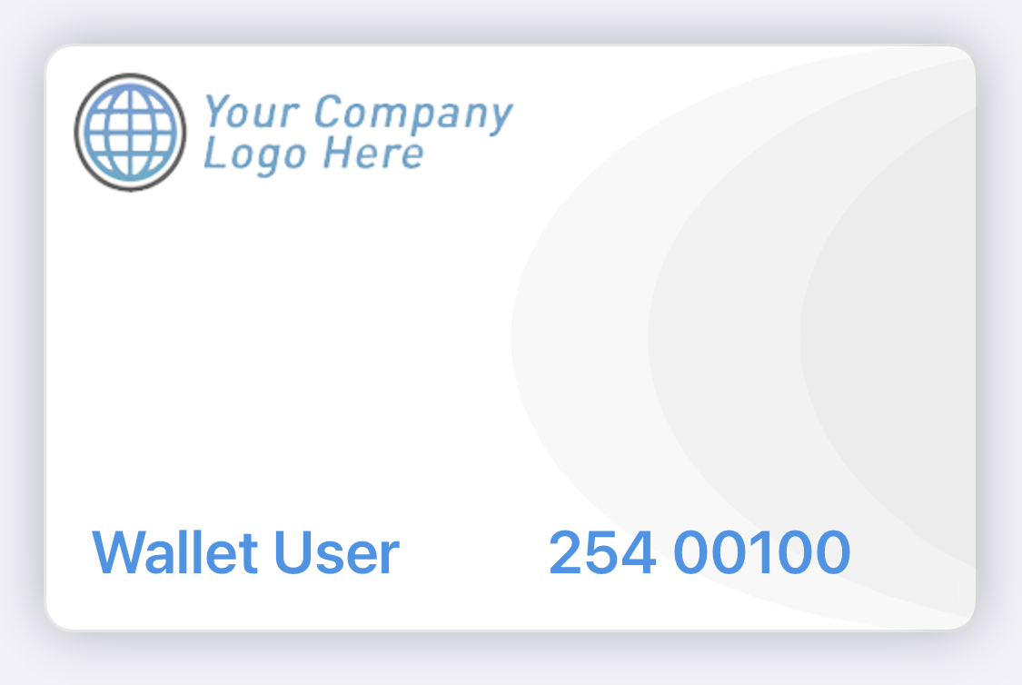 NFC wallet card for Apple Wallet and Google Wallet door access